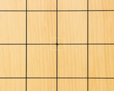 607-KGS-04 日本産本榧卓上将棋盤 追柾 0.9寸 1枚盤 本榧製駒台付 No.86188