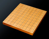 607-KGS-05 日本産本榧卓上将棋盤 追柾 0.9寸 1枚盤 本榧製駒台付 No.86190 ＊訳有品