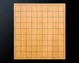 607-KGS-05 日本産本榧卓上将棋盤 追柾 0.9寸 1枚盤 本榧製駒台付 No.86190 ＊訳有品