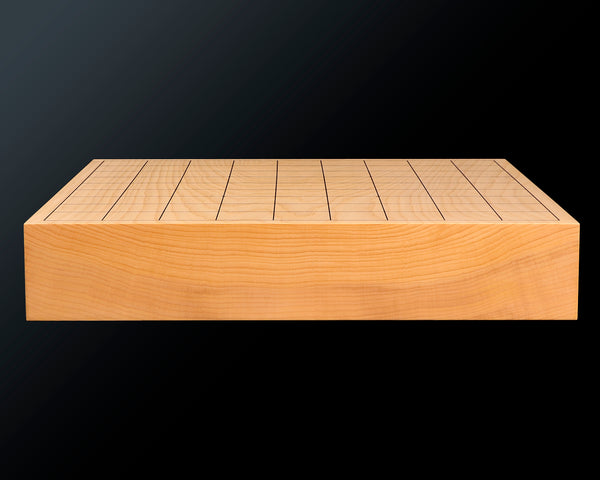 Shogi board craftsman Mr. Keiji MIWA made Japan grown Hon kaya 1.9-Sun (60mm thick) Kiura 1-piece Table Shogi Board No.88002