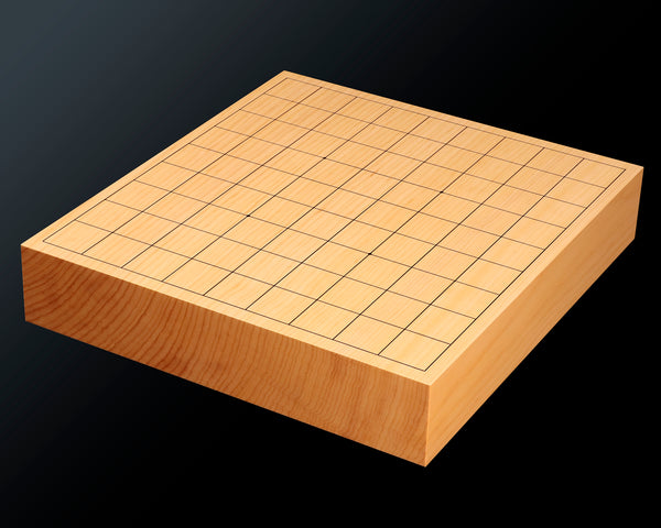Shogi board craftsman Mr. Keiji MIWA made Japan grown Hon kaya 2.1-Sun (66mm thick) Masame 1-piece Table Shogi Board No.88003