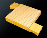 511-MGB-14 Board craftsman Mr. Keiji MIWA made Japan grown Hon kaya 2.0-Sun (63mm thick) Kiura 1-piece Table Shogi Board No.88004