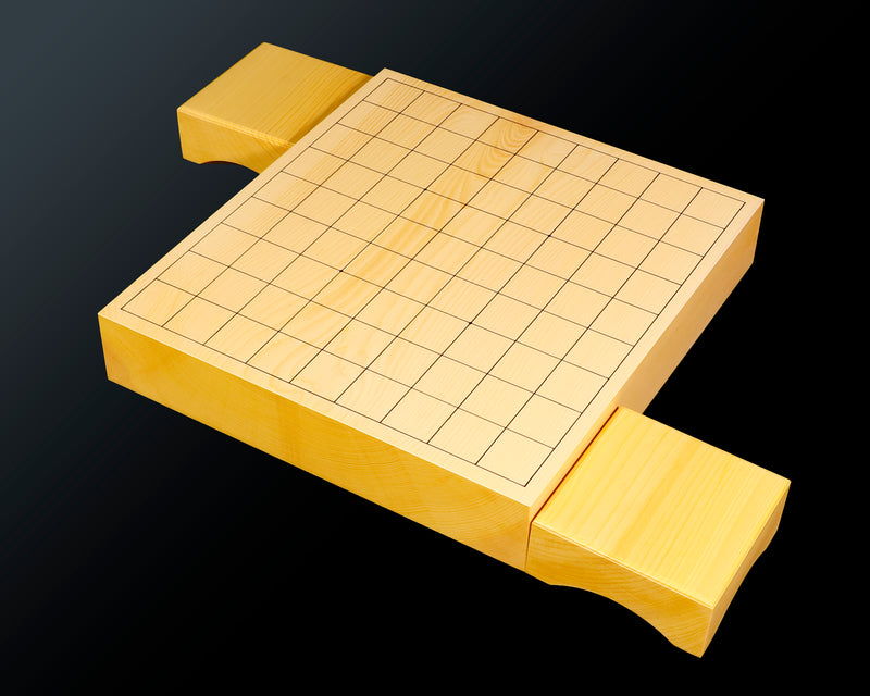 511-MGB-14 Board craftsman Mr. Keiji MIWA made Japan grown Hon kaya 2.0-Sun (63mm thick) Kiura 1-piece Table Shogi Board No.88004