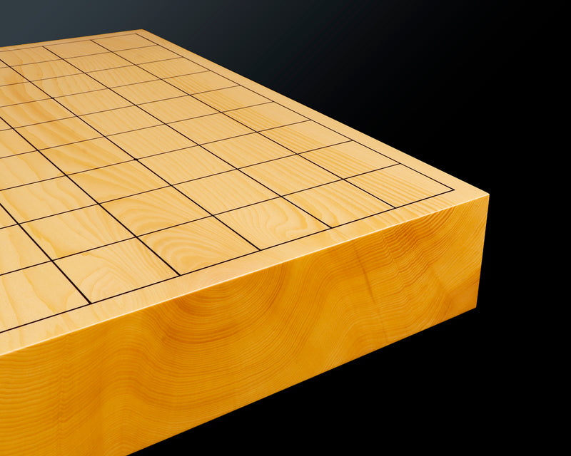511-MGB-14 Board craftsman Mr. Keiji MIWA made Japan grown Hon kaya 2.0-Sun (63mm thick) Kiura 1-piece Table Shogi Board No.88004