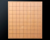 Board craftsman Mr. Torayoshi YOSHIDA made Shin kaya [Spruce wood] Shihou-masa 2.0-Sun (about 62 mm thick) Table Shogi Board No.89030