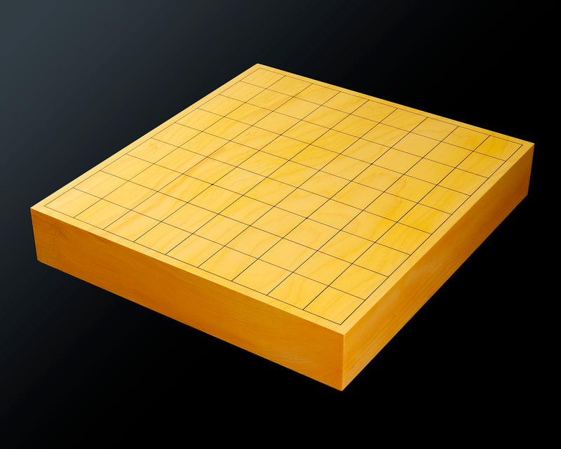 Board craftsman Mr. Torayoshi YOSHIDA made Japan grown Kaya Kiura 2.0-Sun (about 61 mm thick) Table Shogi Board No.89032F