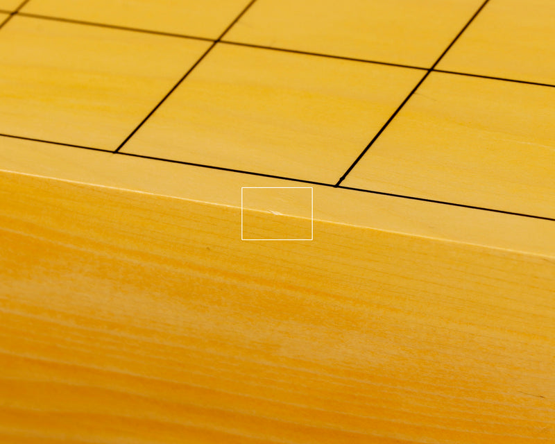 Board craftsman Mr. Torayoshi YOSHIDA made Japan grown Kaya Kiura 2.0-Sun (about 61 mm thick) Table Shogi Board No.89032F