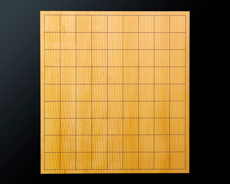 Board craftsman Mr. Torayoshi YOSHIDA made Japan grown Kaya Tenchi-masa 1.8-Sun (about 56 mm thick) Table Shogi Board No.89034F