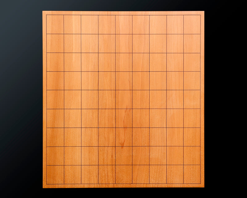 Board craftsman Mr. Torayoshi YOSHIDA made Katsura Kiura 2.4-Sun (about 73 mm thick) Table Shogi Board No.89036F