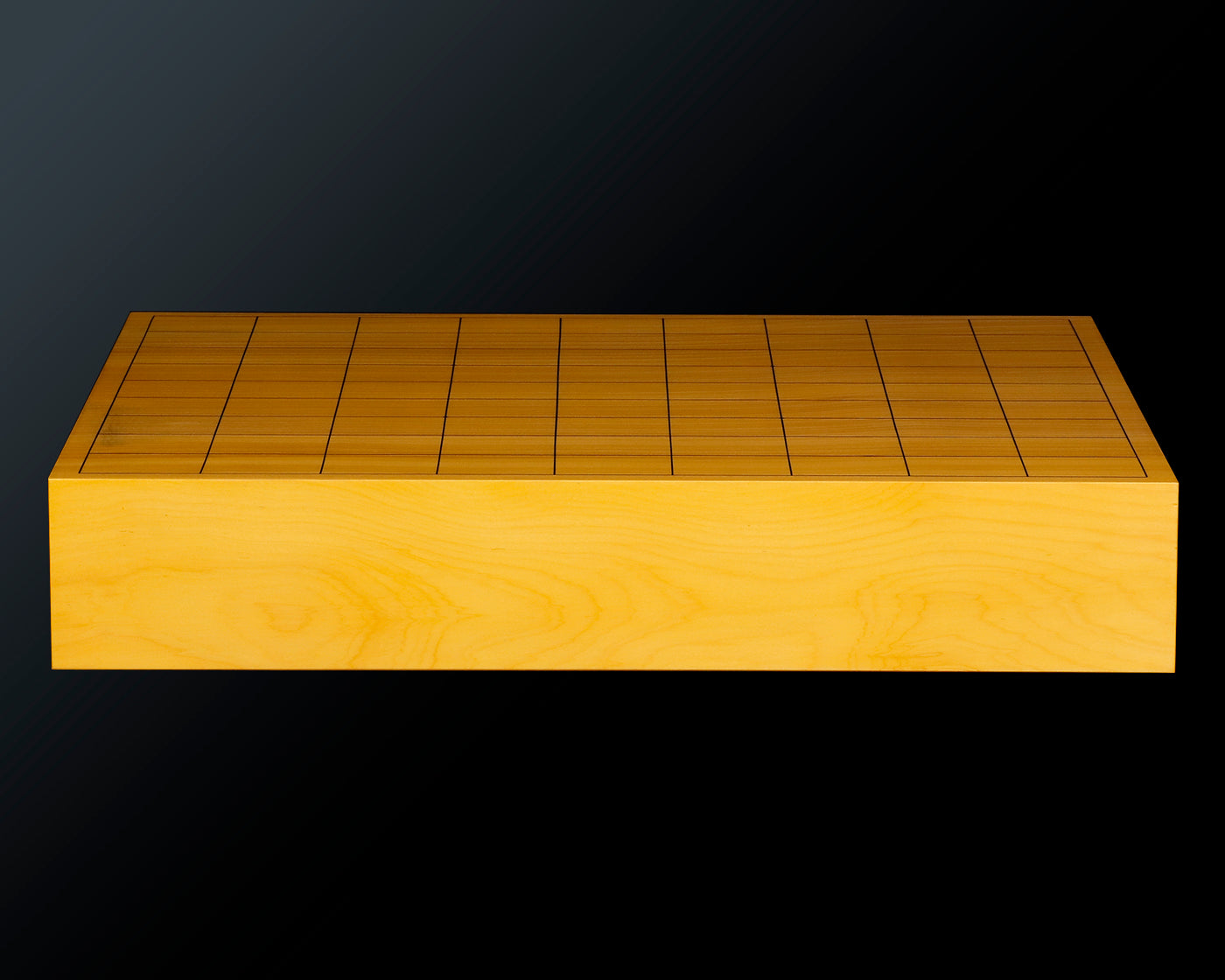 盤師 吉田寅義製作 日本産本榧 卓上将棋盤 天地柾2.1寸 1枚盤 No