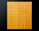 Board craftsman Mr. Torayoshi YOSHIDA made Japan grown Kaya Tenchi-masa 1.8-Sun (about 57 mm thick) Table Shogi Board No.89038F *Off-spec