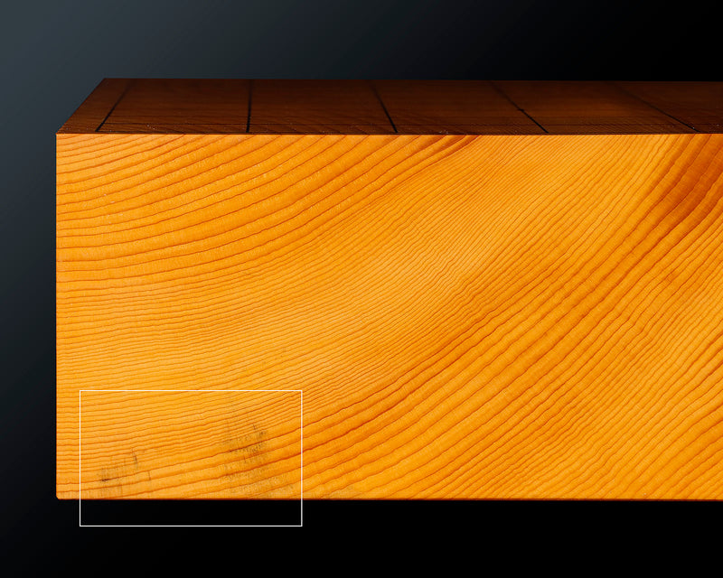 Board craftsman Mr. YOSHIDA made Miyazaki grown Kaya Ten-masa 2.8-Sun (thick about 86 mm) No.89040F