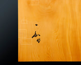 Board craftsman Mr. YOSHIDA made Hyuga Kaya Kiomote 2.7-Sun (thick about 83 mm) No.89042F *Off-spec