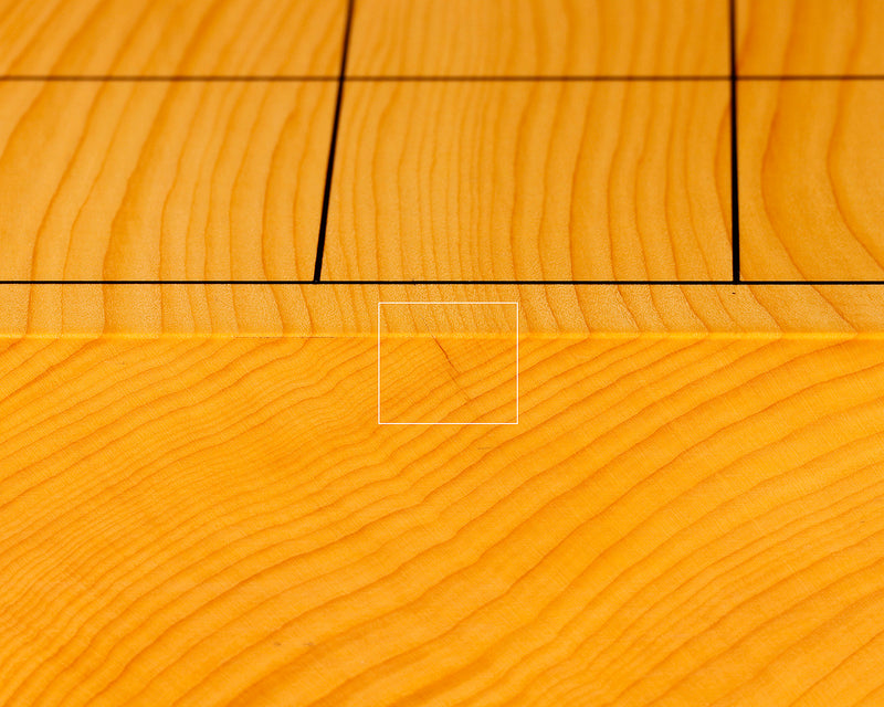 Board craftsman Mr. YOSHIDA made Hyuga Kaya Kiomote 2.7-Sun (thick about 83 mm) No.89042F *Off-spec