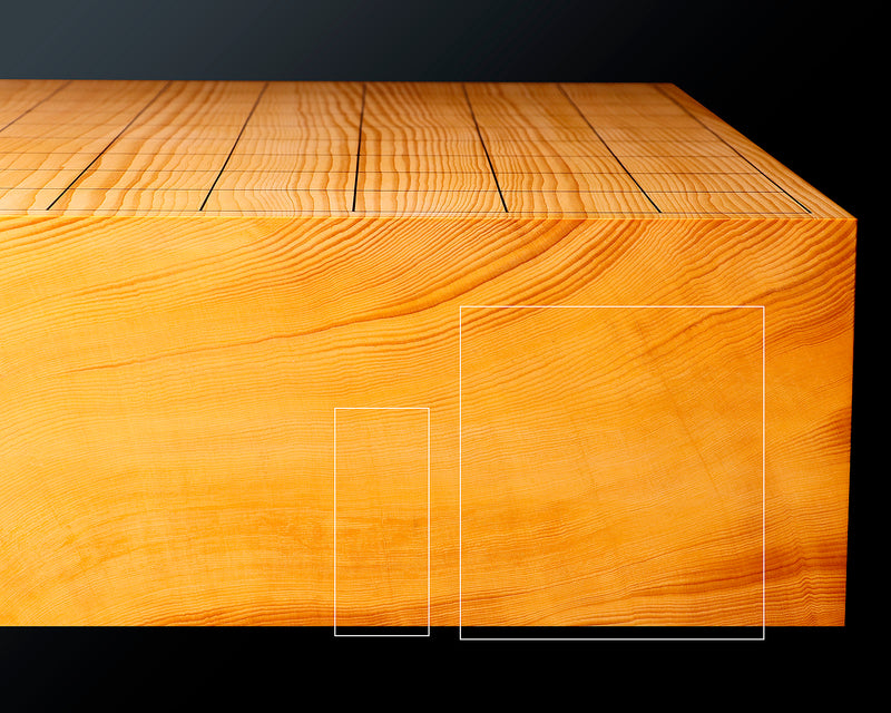 Board craftsman Mr. YOSHIDA made Hyuga Kaya Kiura 3.2-Sun (thick about 97 mm) No.89044F *Off-spec