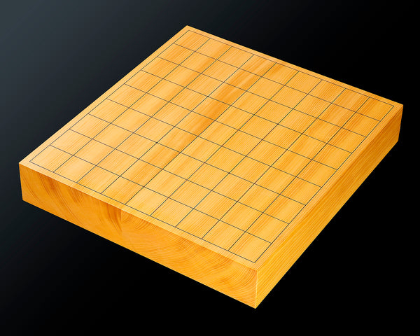 盤師 吉田寅義製作 卓上将棋盤 中国産榧 天柾 1.9寸 2枚盤 No.89045F