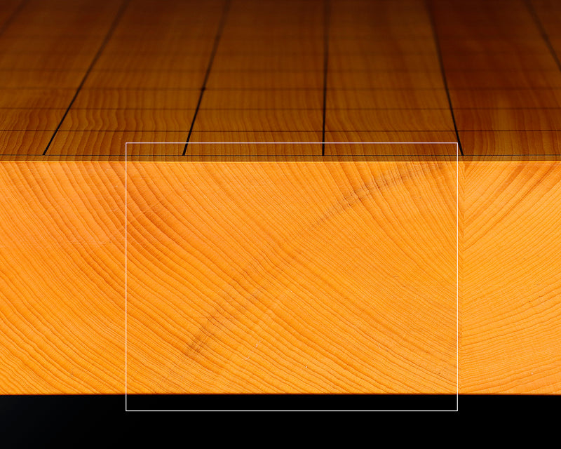 Board craftsman Mr. YOSHIDA made China grown Kaya Ten-masa 1.9-Sun 2-pieces (thick about 60 mm) No.89045F