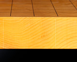Board craftsman Mr.Yoshida made Japan grown Hiba arborvitae tree Itame 1.5-Sun (about 46 mm thick) Table Shogi Board No.89046F