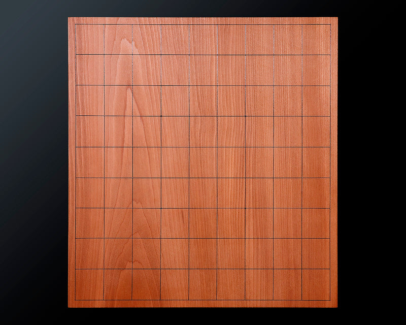 盤師 吉田寅義製作 日本桂 卓上将棋盤 木裏1.3寸 1枚盤 No.89047F