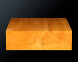 Board craftsman Mr.Yoshida made Hyuga-Kaya table Shogi Board Tenchi-masa 3.3-Sun (thick about 101 mm)  1-piece No.89048F *Off-spec