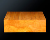 Board craftsman Mr.Yoshida made Hyuga-Kaya table Shogi Board Tenchi-masa 3.3-Sun (thick about 101 mm)  1-piece No.89048F *Off-spec