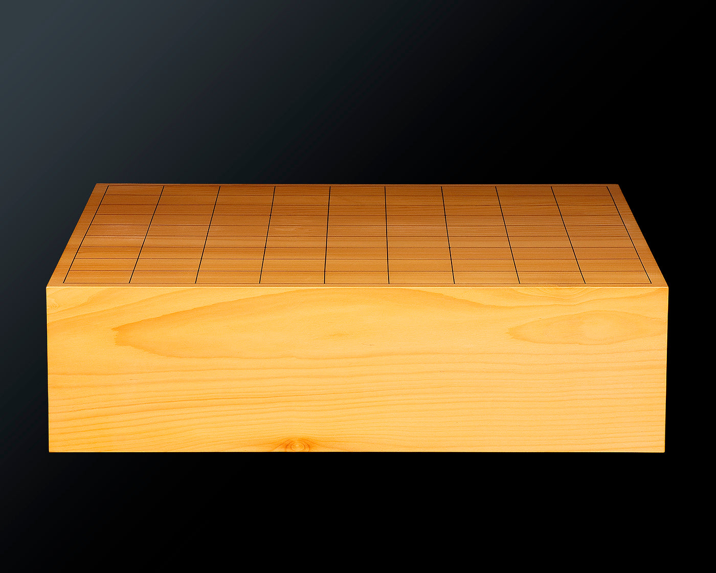 盤師 吉田寅義製作 卓上将棋盤 日向榧 天地柾 3.3寸 1枚盤 No.89048F