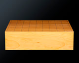 Board craftsman Mr.Yoshida made Hyuga-Kaya table Shogi Board Tenchi-masa 3.3-Sun (thick about 101 mm)  1-piece No.89048F *Off-spec