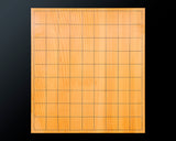 Board craftsman Mr.Yoshida made Hyuga-Kaya table Shogi Board Tenchi-masa 3.3-Sun (thick about 101 mm)  1-piece No.89048F *Off-spec