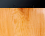 Board craftsman Mr.Yoshida made Hyuga-Kaya table Shogi Board Tenchi-masa 3.3-Sun (thick about 101 mm)  1-piece No.89048F *Off-spec