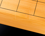 Board craftsman Mr.Yoshida made Hyuga-Kaya table Shogi Board Tenchi-masa 3.3-Sun (thick about 101 mm)  1-piece No.89048F *Off-spec