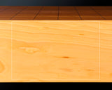 Board craftsman Mr.Yoshida made Hyuga-Kaya table Shogi Board Tenchi-masa 3.3-Sun (thick about 101 mm)  1-piece No.89048F *Off-spec