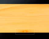 Board craftsman Mr.Yoshida made Hyuga-Kaya table Shogi Board Tenchi-masa 3.3-Sun (thick about 101 mm)  1-piece No.89048F *Off-spec