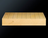 YDB-610-08 盤師 吉田寅義製作 日本産榧卓上将棋盤 木裏 1.7寸 1枚盤 No.89049F