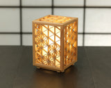 Ominato Bunkichi Shoten Irregular Kumiko "Asanoha" Small Lampshade JAC-OBS-501-05