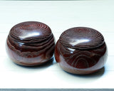 508-SSBW-07 栗 碁笥 超特大 36~41号碁石用 ＊訳有品 GBW-KRIXXL-507-03