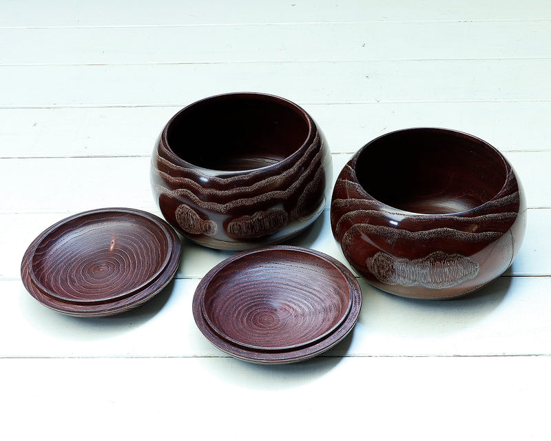 508-SSBW-07 栗 碁笥 超特大 36~41号碁石用 ＊訳有品 GBW-KRIXXL-507-03