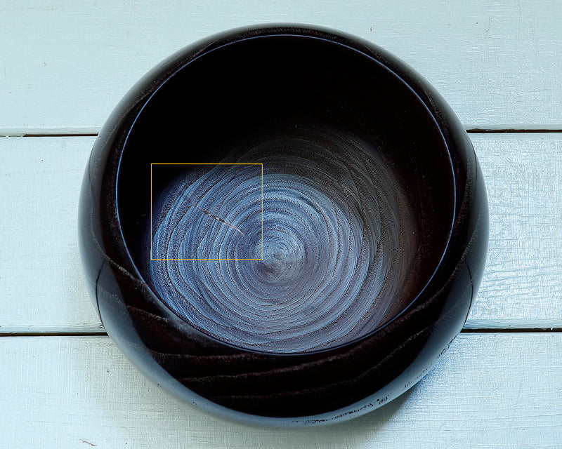 508-SSBW-07 栗 碁笥 超特大 36~41号碁石用 ＊訳有品 GBW-KRIXXL-507-03