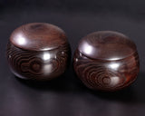 Kuri [chestnut] Go Bowls For 22 - 30 size Go stones  GK-KRI-SB307-30-01