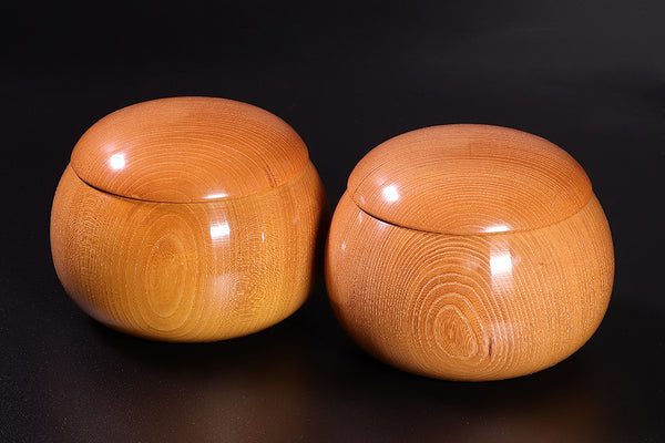 Keyaki [zelkova] Go Bowls Extra large for size 30 - 33 Go stones GK-KYK-SBM102-33-02