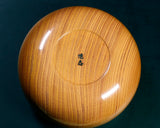 510-SGK-06 Wood craftsman "懐志 / Kai-shi" made "Keyaki / Zelkova" Go bowls for size 28 - 33 Go stones, GK-KYK33-SB501