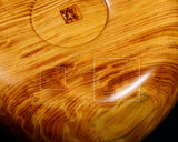 Wood craftsman Mr. Kawashita made Pine wood Go Bowls for ~36 Go stones GK-MTS-BK508-GK36-01 *Off-spec