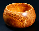 Wood craftsman Mr. Kawashita made Pine wood Go Bowls for ~36 Go stones GK-MTS-BK508-GK36-01 *Off-spec