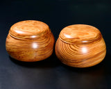 木工工芸家 川下幸徳氏製作 松材碁笥 超特大 ~42号碁石用 GK-MTS-BK508-GK42-01 ＊訳有品