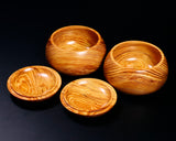 木工工芸家 川下幸徳氏製作 松材碁笥 超特大 ~42号碁石用 GK-MTS-BK508-GK42-01 ＊訳有品