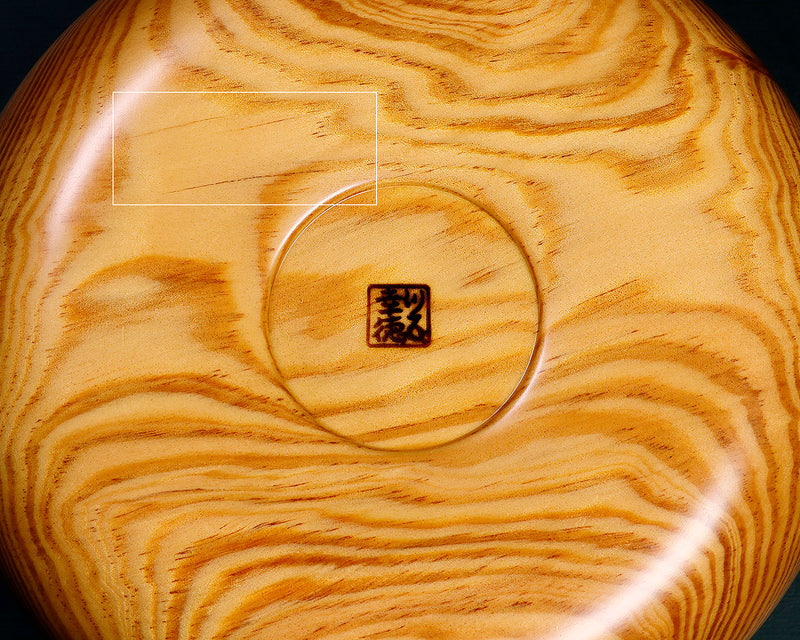 木工工芸家 川下幸徳氏製作 松材碁笥 超特大 ~42号碁石用 GK-MTS-BK508-GK42-01 ＊訳有品