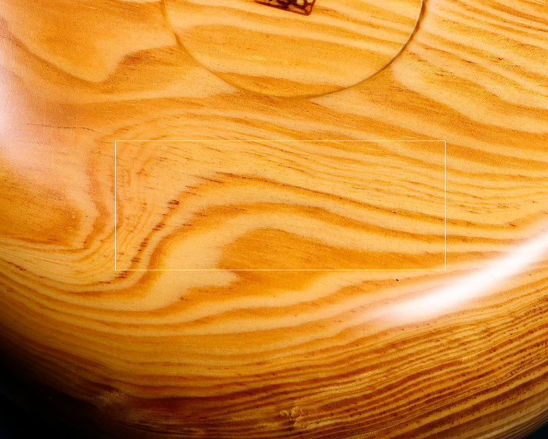 木工工芸家 川下幸徳氏製作 松材碁笥 超特大 ~42号碁石用 GK-MTS-BK508-GK42-01 ＊訳有品