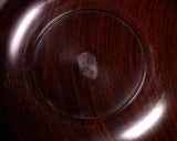 510-SGK-05 Wood craftsman "懐志 / Kai-shi" made Shitan【Rosewood】 Go bowls for size 36 - 43 Go stones, GK-STN43-SB412
