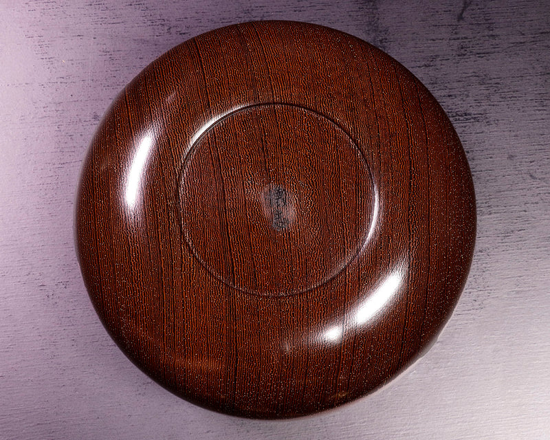 510-SGK-13 Wood craftsman "懐志 / Kai-shi" made Tagayasan 【Ironwood】 Go bowls for size 30 - 36 Go stones, GK-TGS36-SB412