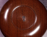 510-SGK-13 Wood craftsman "懐志 / Kai-shi" made Tagayasan 【Ironwood】 Go bowls for size 30 - 36 Go stones, GK-TGS36-SB412