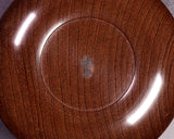 510-SGK-15 Wood craftsman "懐志 / Kai-shi" made Tagayasan 【Ironwood】 Go bowls for size 34 - 40 Go stones, "Hon-in-bo gata" Shape GK-TGS40HB-SB412